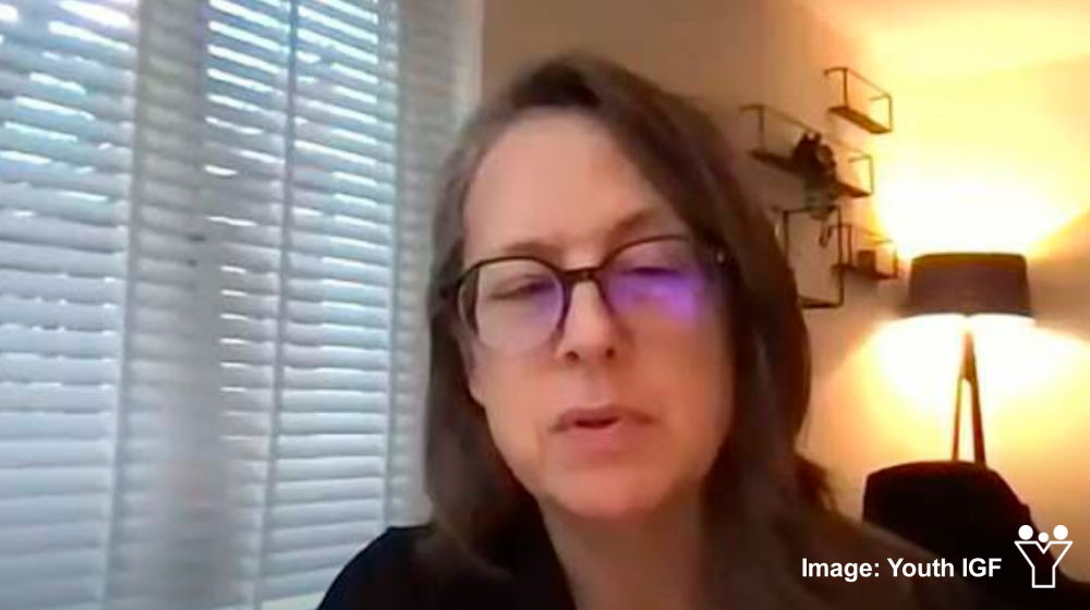 Deborah Allen, Peace Builder Hague, promoting digital fluency and trustworthiness online