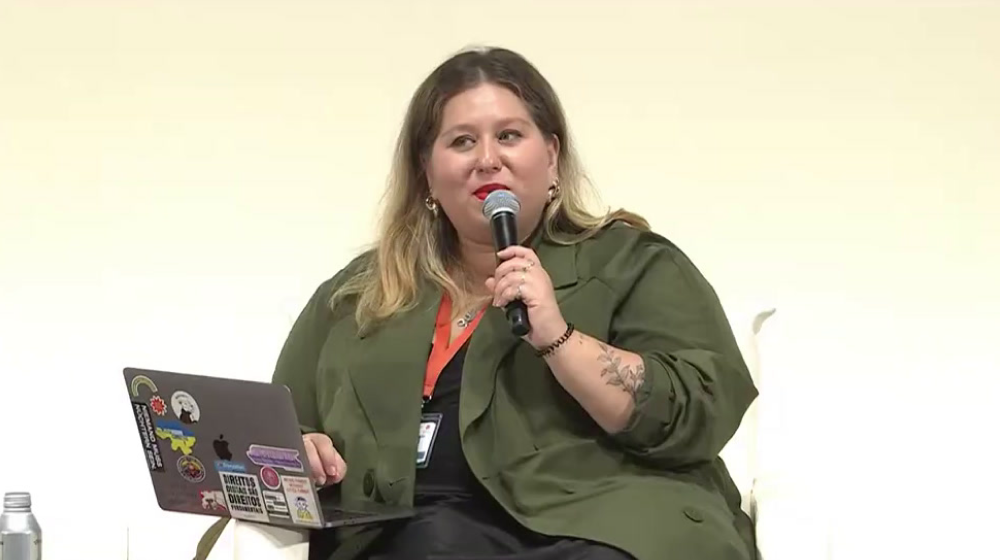 Bruna Martins dos Santos Chair Non Commercial Stakeholder Group at ICANN at IGF 2023