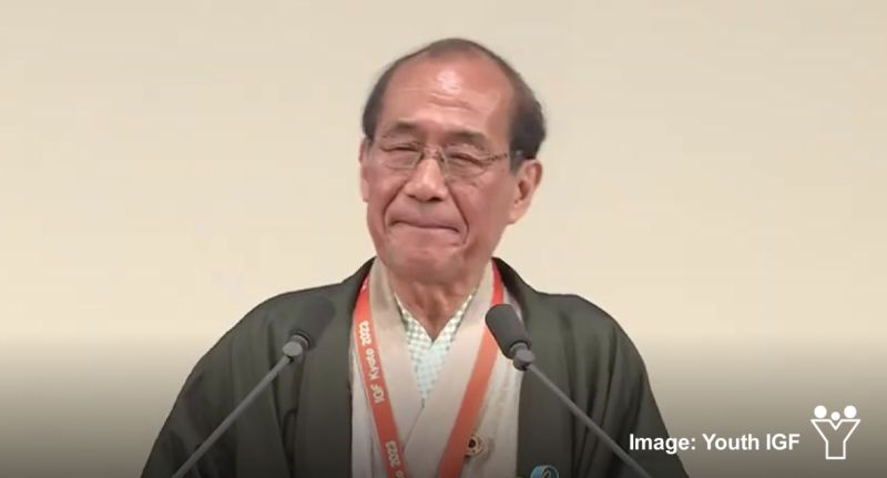 Mr. Daisaku Kadokawa, Mayor of Tokyo City.